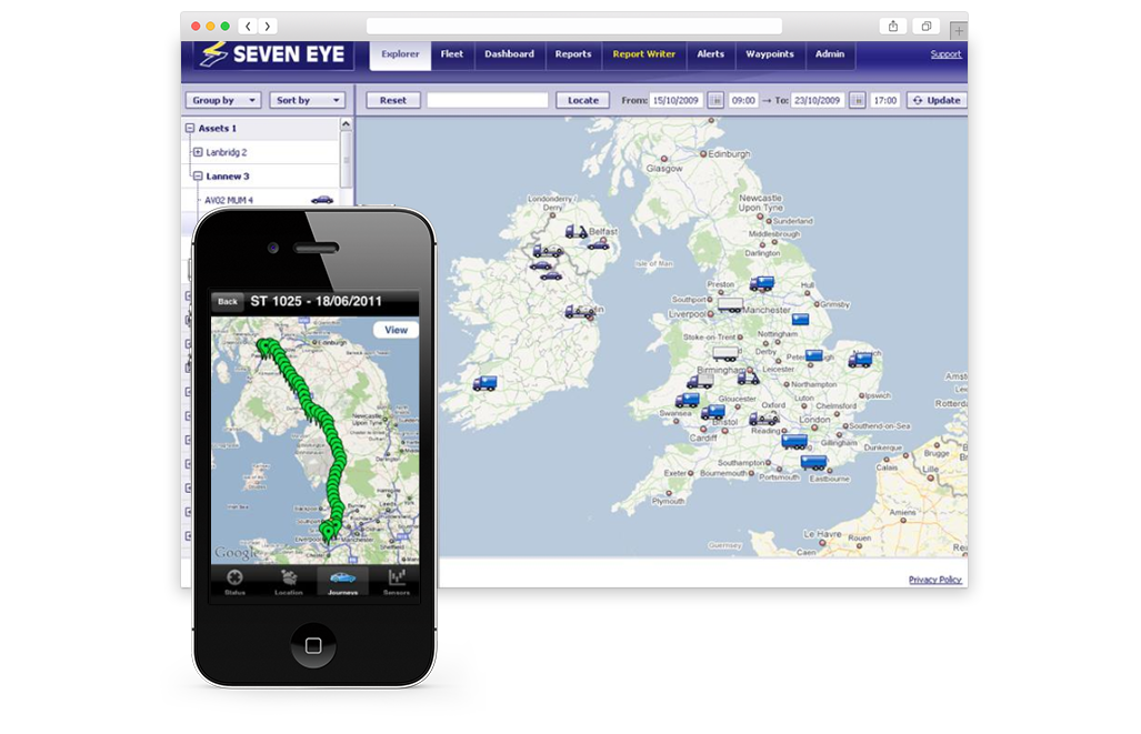 Logistics mobile app